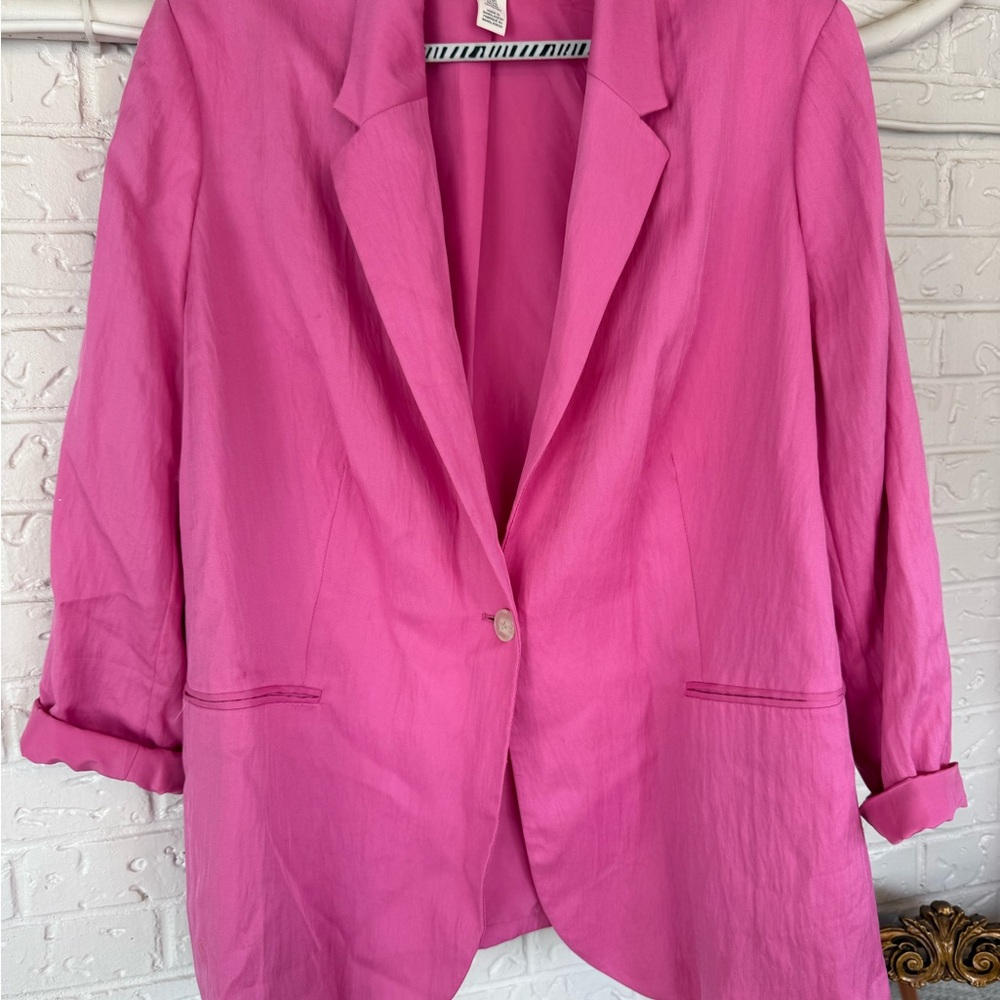 H&M Vibrant Pink Blazer